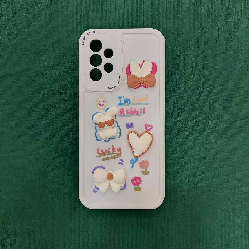 خرگوش سفید (1) قاب فانتزی خرگوش سفید شیائومی Poco X5 pro - تصویر 1