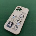 قاب فانتزی سگ سیاه و سفید آیفون 11pro max - تصویر 2