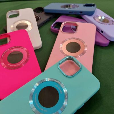 قاب سیلیکونی lens magsafe آیفون