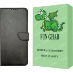 کیف کلاسوری فان قاب مدل چرمی طرح CUT مناسب برای گوشی موبایل سامسونگ Galaxy S21 FE 5G