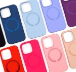 کاور سیلیکونی مگسیف مناسب برای اپل iPhone 16 Pro
