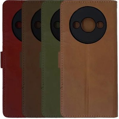کیف چرمی کلاسوری شیائومی Redmi A3 بند دار