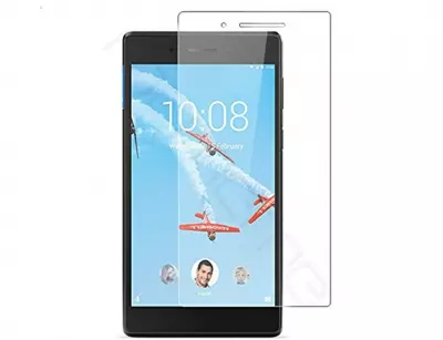 گلس تبلت lenovo tab7 7504 بی رنگ و شفاف یا محافظ صفحه نمایش شیشه ای تبلت Glass Screen Protector Lenovo tab7 7504