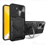 قاب ضد ضربه مگنتی Xiaomi Poco X3 GT / Redmi Note 10 Pro 5G (China) Magnetic Support Case دارای محافظ دوربین