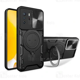 قاب ضد ضربه مگنتی Xiaomi Poco X3 GT / Redmi Note 10 Pro 5G (China) Magnetic Support Case دارای محافظ دوربین