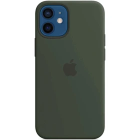 کاور مدل سیلیکونی مناسب برای گوشی موبایل اپل iphone 12 Mini - سفید