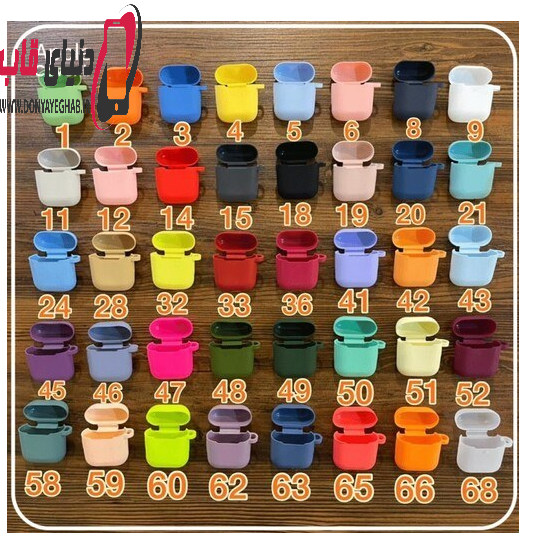 9427492 کیس سیلیکونی ایرپاد اپل صورتی airpod-pro
