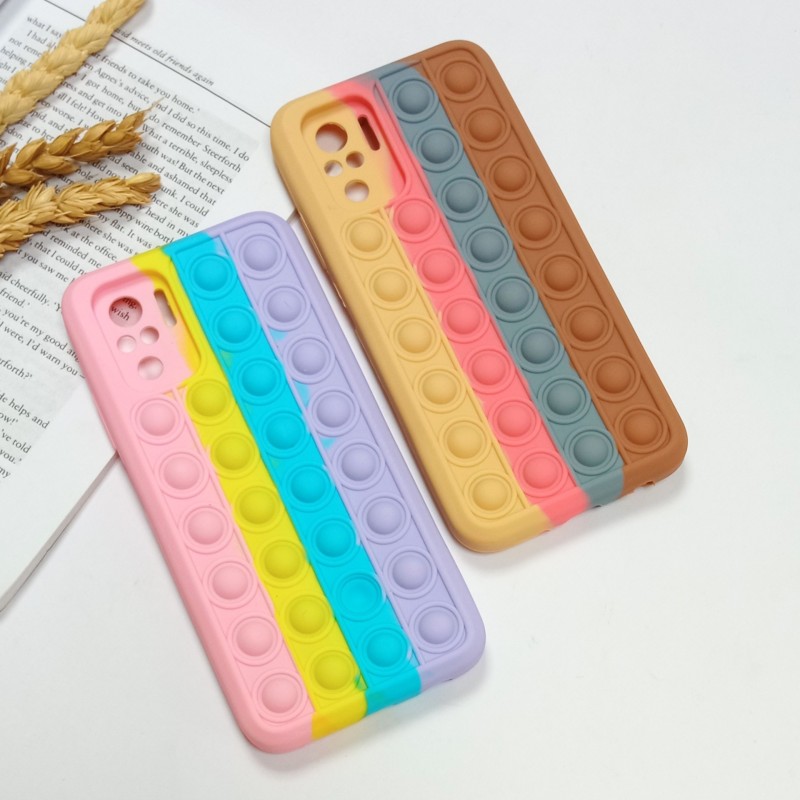 قاب-سیلیکونی-محافظ-لنز-دار-پاپیت-xiaomi-redmi-note-10-4g-note-10s قاب پاپیت شیائومی note 10s سیلیکون اصلی