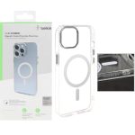 قاب belkin شفاف Magsafe مدل Apple iPhone 13 / iPhone 14 (پک دار)