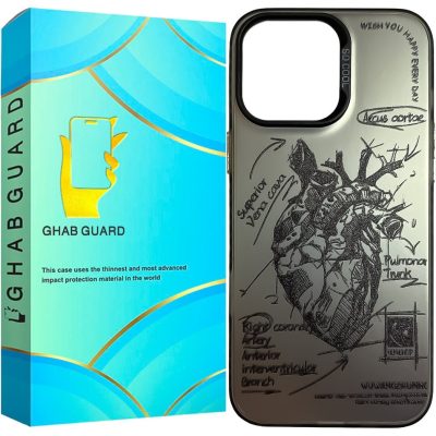 کاور قاب گارد مدل سوکول قلب Socool Heart مناسب برای گوشی موبایل اپل iPhone 16 Pro Max