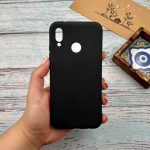 قاب گوشی Huawei Nova 3E / Huawei P20 Lite هوآوی ژله ای طرح ساده رنگ مشکی