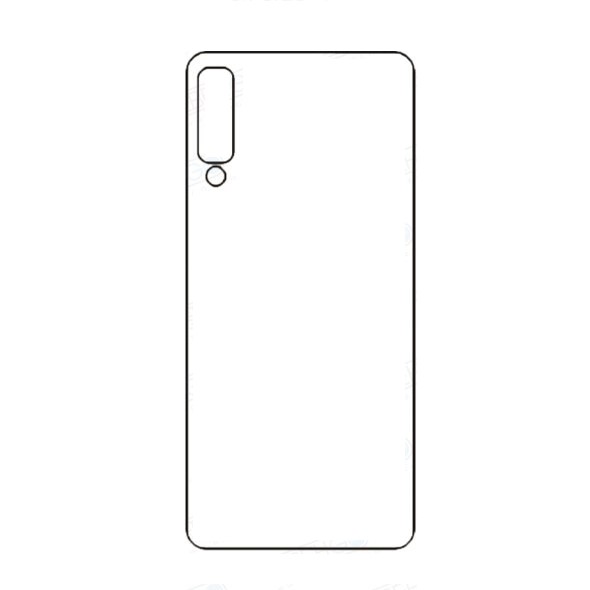5767274 برچسب پشت a7 2018 سامسونگ محافظ پشت رنگی و اکلیلی گوشی Samsung Galaxy A7 2018 a750 Back Protector - تصویر 1