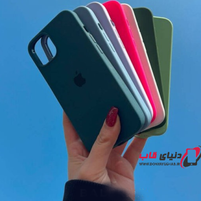 قاب سیلیکونی ساده ایفون