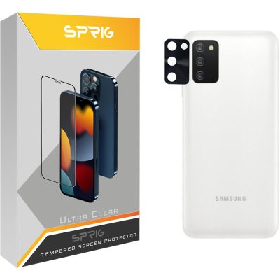 محافظ لنز دوربین اسپریگ مدل LNSP مناسب برای گوشی موبایل سامسونگ Galaxy A03s مشکی