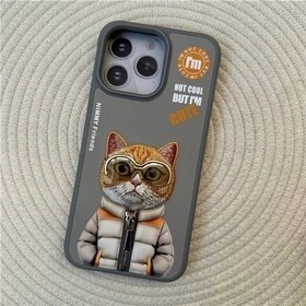 قاب گربه نیمی آیفون۱۵پرومکس Nimmy cool & cute series iphone 15promax