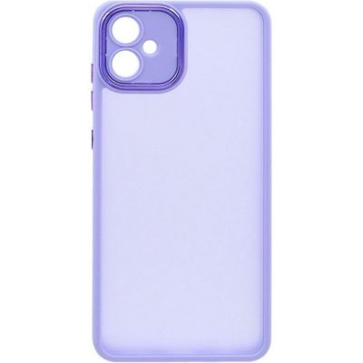 قاب گوشی Galaxy A05 سامسونگ پشت مات متال کیس دور سیلیکونی محافظ لنزدار یاسی