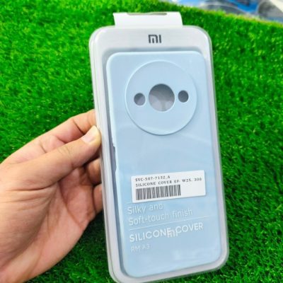 کاور سیلیکونی اصلی اورجینال پاک‌کنی مناسب گوشی شیائومی Redmi A3 با گارانتی سلامت فیزیکی