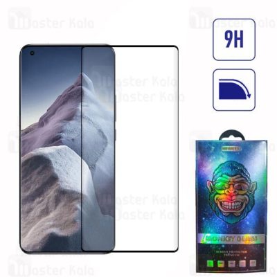 محافظ صفحه شیشه ای تمام صفحه تمام چسب خمیده Xiaomi Mi 11 / Mi 11 Ultra Full Screen Glass