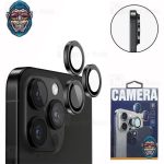 پک 3تایی محافظ لنز فلزی دوربین مانکی Apple iPhone 16 Pro / 16 Pro Max Monkey Lens Shield