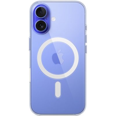 قاب اورجینال ۱۶ شفاف مگ سیف مدل Clear Case with MagSafe iPhone 16