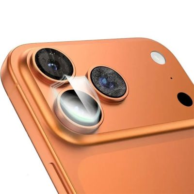 محافظ لنز دوربین APPLE IPHONE 17 PRO/PRO MAX LENS - نارنجی