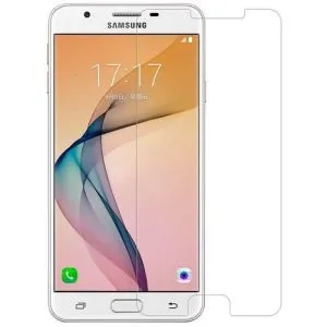 گلس جی 5 پریم بی رنگ و شفاف سامسونگ J5 prime یا j5 پریم محافظ صفحه نمایش شیشه ای Glass Screen Protector samsung J5 prime