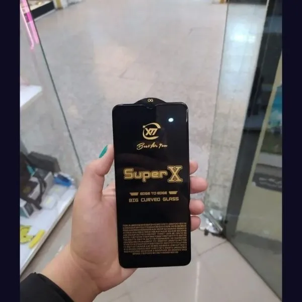 گلس گوشی سامسونگ a03 a03s a02 a02s جنس شیشه ای