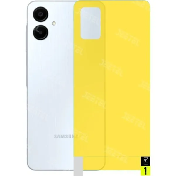 برچسب نانو پشت گوشی Samsung Galaxy A06 مدل شفاف آنتی شوک