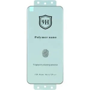 گلس گوشی Redmi Note 13 Pro Plus شیائومی پلیمر نانو فول کاور خم ضد ضربه نشکن Polymer Nano 9H اورجینال