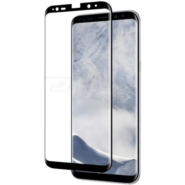 گلس فول ادج مناسب برای گوشی Samsung Galaxy S8 Plus / S9 Plus مدل شیشه ای تمام چسب و تمام صفحه Full Edge Glass