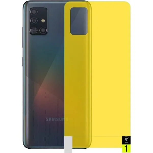 برچسب پشت سامسونگ TPU A51 پوشش کامل و فول/SAMSUNG A51