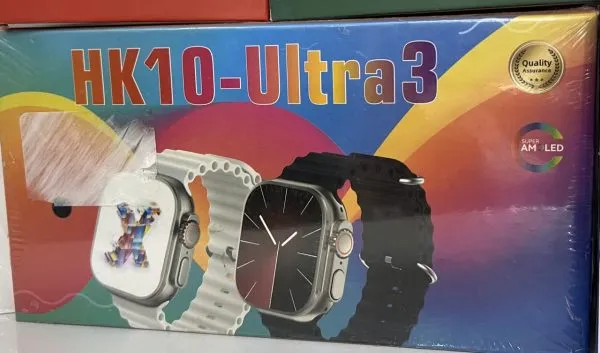 ساعت هوشمند 49 میلیمتری مدل HK10 ultra3 با بند سیلیکونی