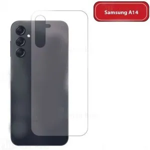 برچسب محافظ نانو پشت گوشی سامسونگ Samsung Galaxy A14 TPU Nano Back - بی رنگ