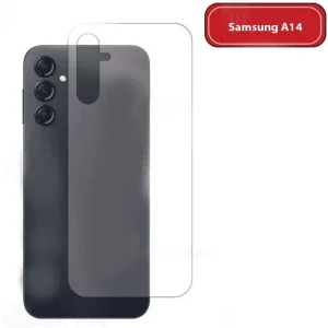 برچسب محافظ نانو پشت گوشی سامسونگ Samsung Galaxy A14 TPU Nano Back - بی رنگ