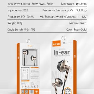 هندزفری با سیم الدینیو HP-09