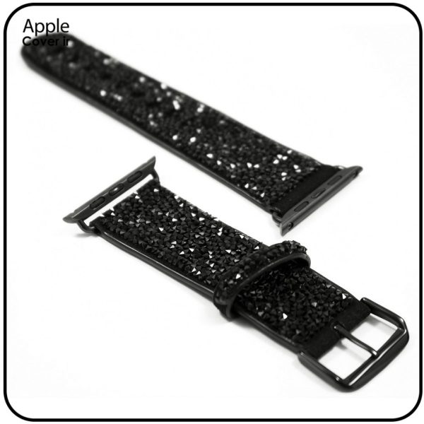 بند سواروسکی (Swarovski) مدل SW مناسب برای اپل واچ (Apple Watch) 38/40 میلیمتری