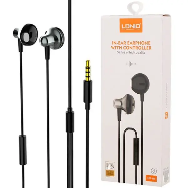 هندزفری با سیم الدینیو HP-08