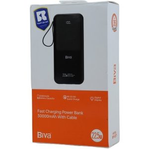 پاور بانک 22.5 وات بیوا BP-037 ظرفیت 30000 میلی آمپر ساعت