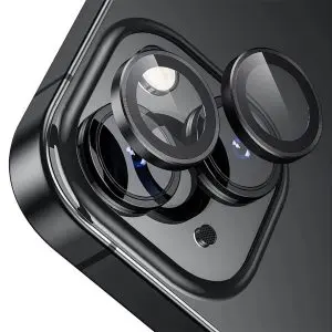 گلس محافظ لنز دوربین رینگی گوشی اپل iPhone 14 - مشکی