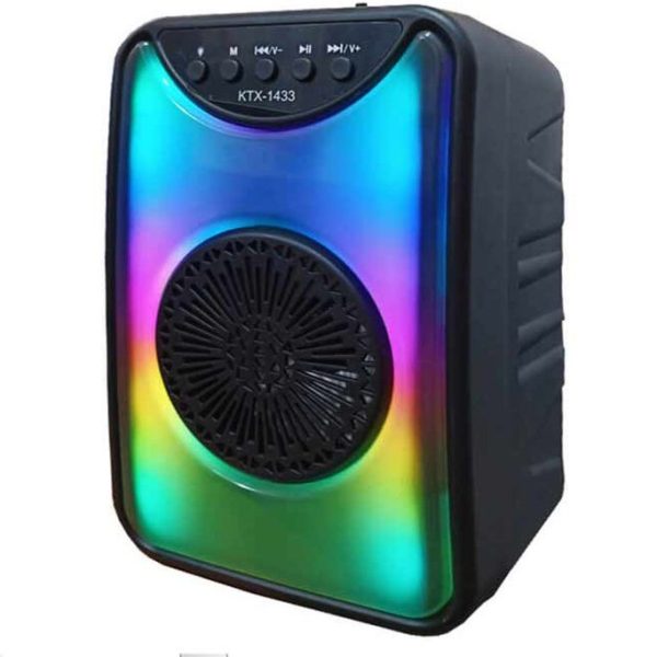 اسپیکر بلوتوثی قابل حمل BIG SOUND مدل KTX1433 سایز ۴ اینچ