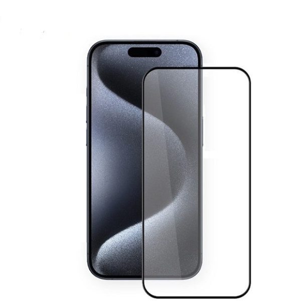گلس تمام صفحه ایربگ دار آیفون iPhone 15 Plus