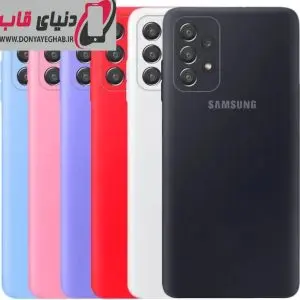 کاور سیلیکونی سامسونگ مدل A53 محافظ لنز دار