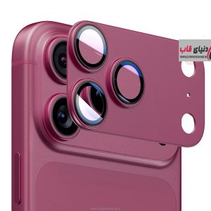 محافظ لنز فول آیفون iphone 18 Pro max زرشکی