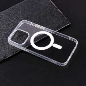 قاب شفاف اپل آیفون ۱۴ پرو مکس با مگ سیف